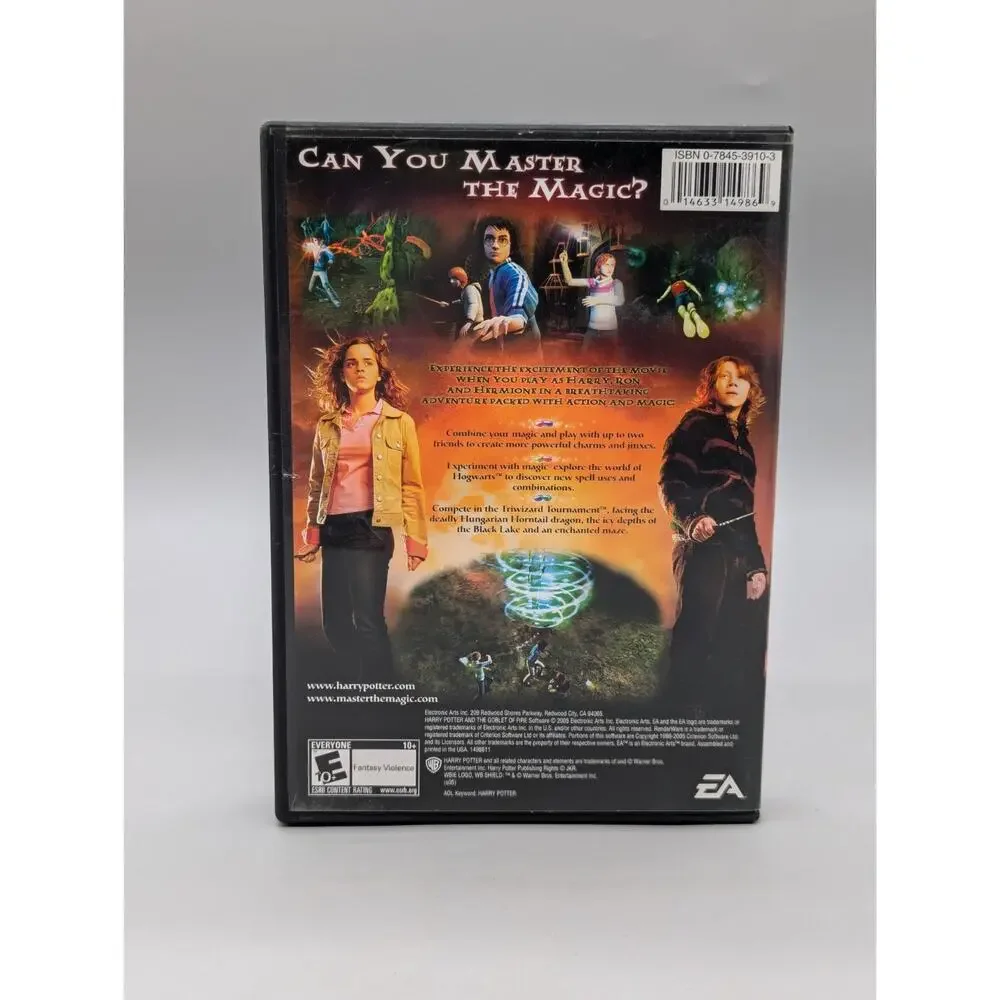 Harry Potter And The Goblet Of Fire PC Game Complete 2005